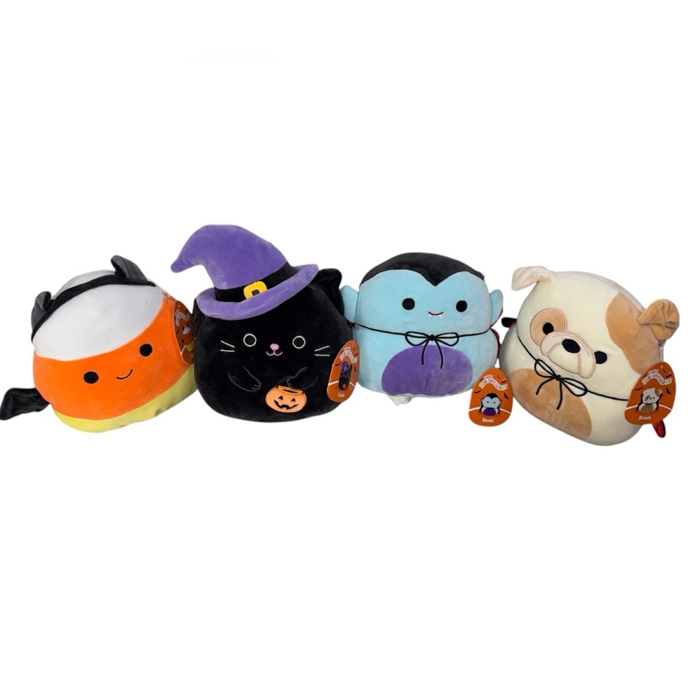 Squishmallows Halloween Bundle of 4, 8”